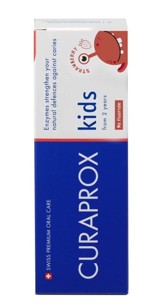 CURAPROX kids dentifrice enf fraise s fluor 60 ml