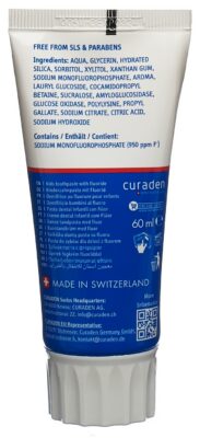 CURAPROX kids dentifrice fraise 950ppm fluo 60 ml