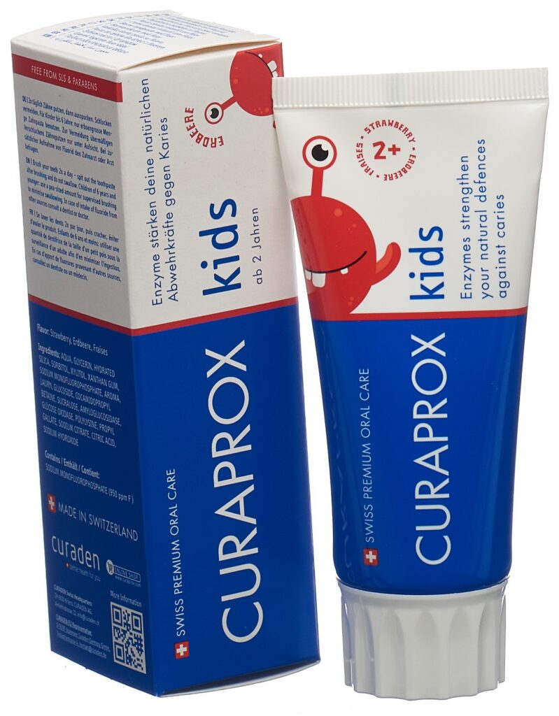 CURAPROX kids dentifrice fraise 950ppm fluo 60 ml