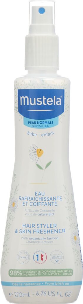 MUSTELA Eau rafraichissante fl 200 ml