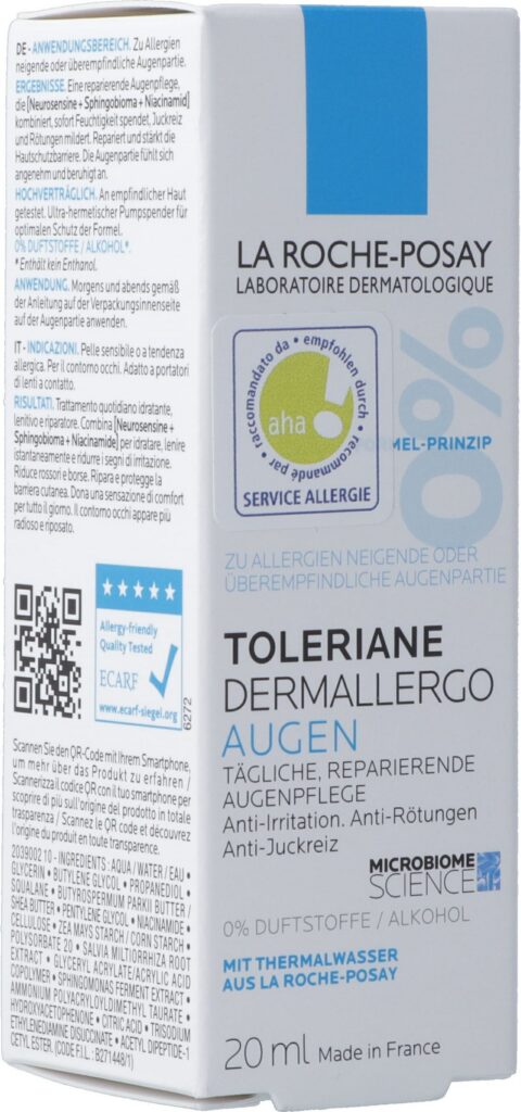 ROCHE-POSAY Toleriane Dermallergo yeux AHA 20 ml