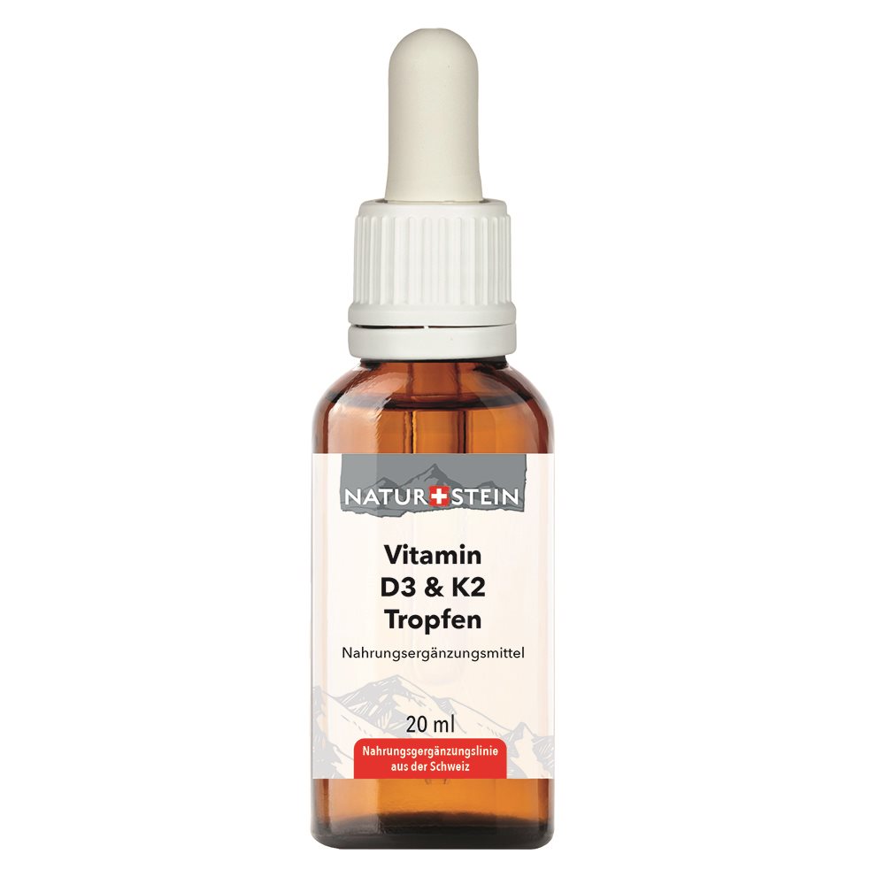 NATURSTEIN Vitamin D3 K2 Öl gouttes fl verre 20 ml