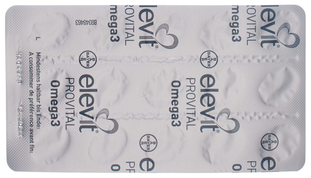 ELEVIT PROVITAL oméga3 caps 60 pce