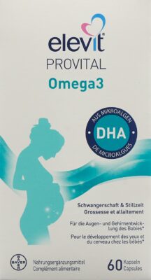 ELEVIT PROVITAL oméga3 caps 60 pce