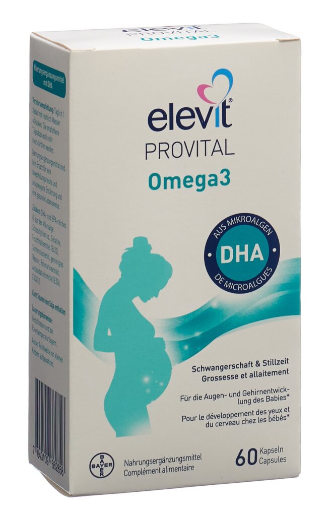 ELEVIT PROVITAL oméga3 caps 60 pce