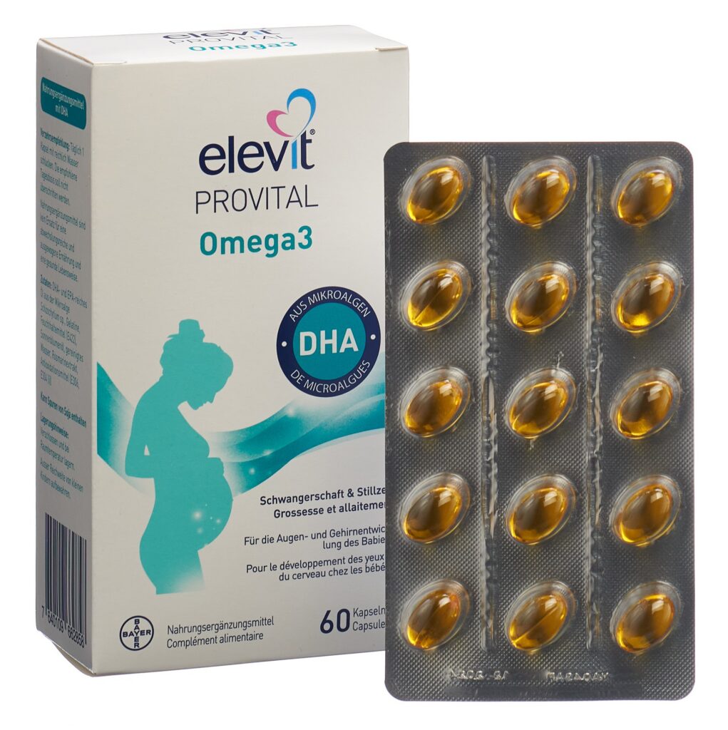 ELEVIT PROVITAL oméga3 caps 60 pce