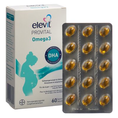 ELEVIT PROVITAL oméga3 caps 60 pce