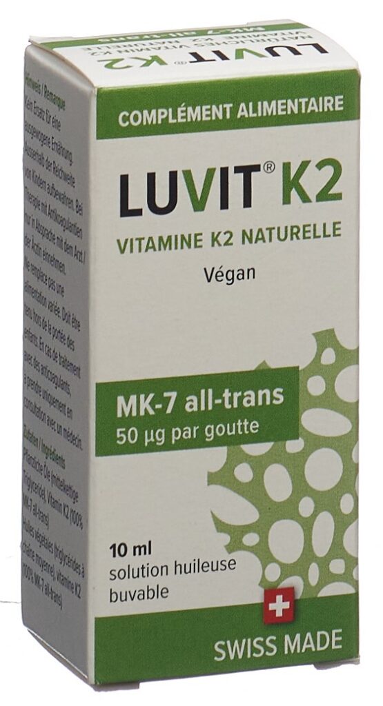 LUVIT K2 Vitamine naturelle fl gtt 10 ml