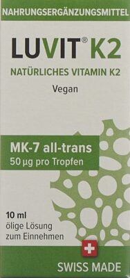 LUVIT K2 Vitamine naturelle fl gtt 10 ml