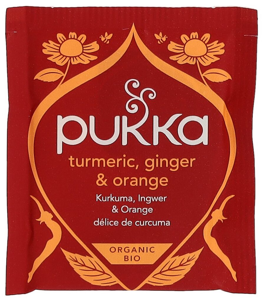 PUKKA Kurkuma gingem&oran ex Kur Aktiv thé 20 pce