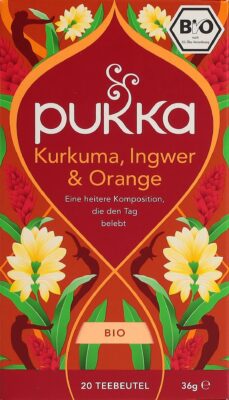 PUKKA Kurkuma gingem&oran ex Kur Aktiv thé 20 pce