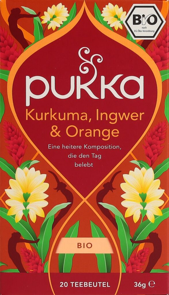 PUKKA Kurkuma gingem&oran ex Kur Aktiv thé 20 pce