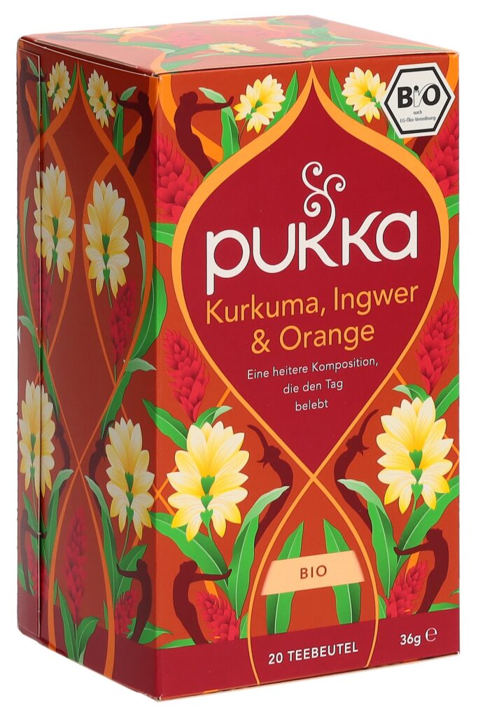 PUKKA Kurkuma gingem&oran ex Kur Aktiv thé 20 pce