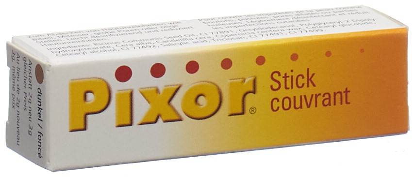PIXOR stick couvrant foncé stick 3 g