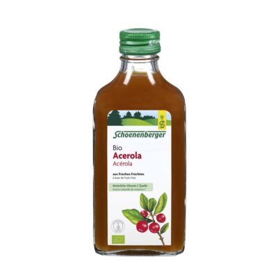 SCHOENENBERGER Acérola de fruits frais bio 200 ml