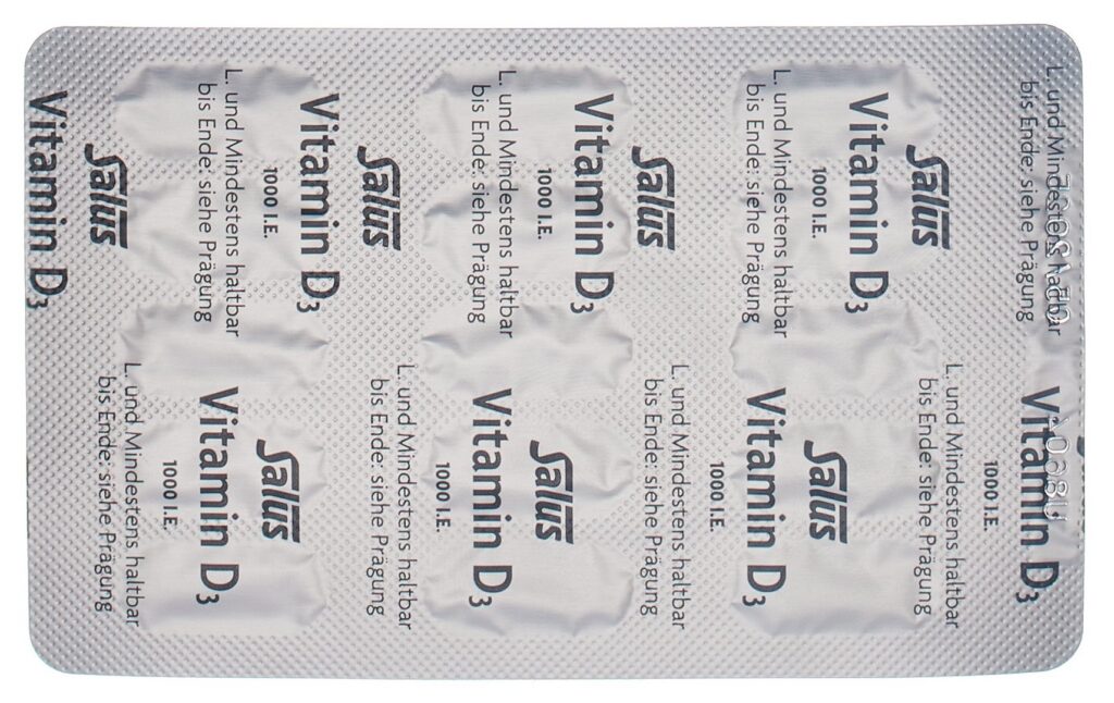 SALUS Vitamine D3 1000 IE caps vegan 60 pce