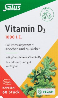 SALUS Vitamine D3 1000 IE caps vegan 60 pce
