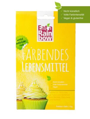 EAT A RAINBOW colorant alimentaire jaune sach 10 g