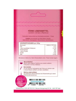 EAT A RAINBOW colorant alimentaire magenta 10 g