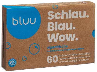 BLUU Feuille de lavage Alpenfrische 60 pce