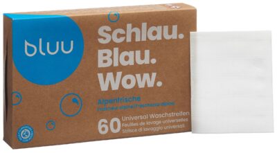 BLUU Feuille de lavage Alpenfrische 60 pce