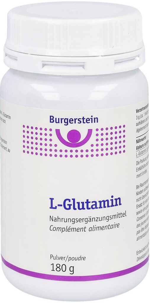 BURGERSTEIN L-Glutamin pdr bte 180 g