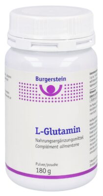 BURGERSTEIN L-Glutamin pdr bte 180 g