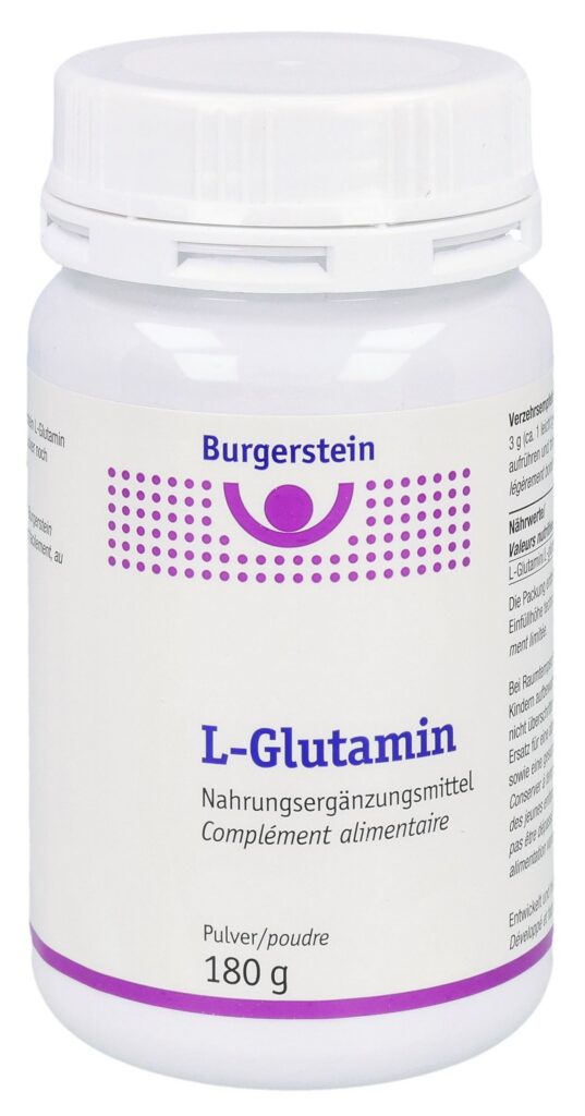 BURGERSTEIN L-Glutamin pdr bte 180 g