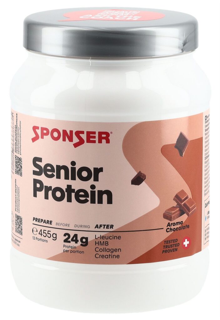 SPONSER Senior Protein pdr Chocolate bte 455 g