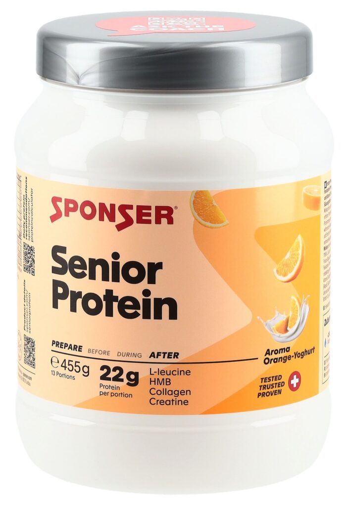 SPONSER Senior Protein pdr Orange Yoghurt 455 g