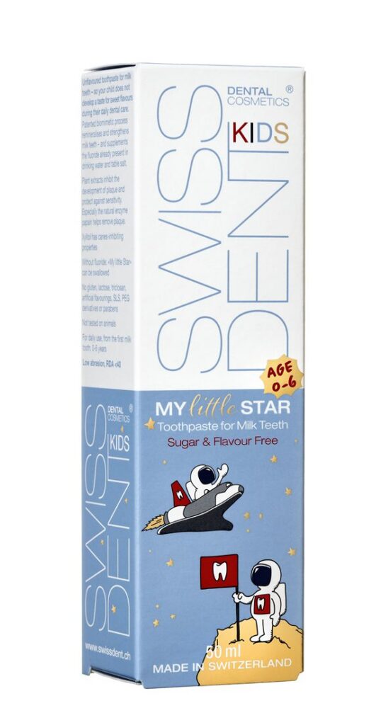 SWISSDENT KIDS My Little Star pâte dentif tb 50 ml