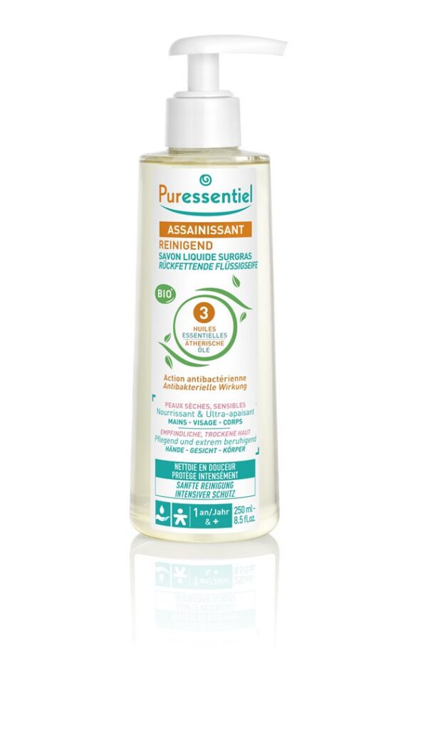 PURESSENTIEL savon liquide surgras dist 250 ml
