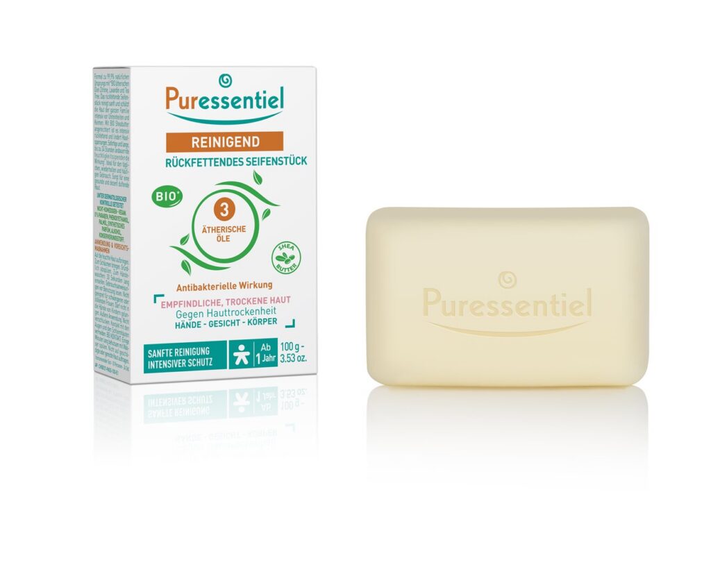 PURESSENTIEL savon solide assainissant 100 g