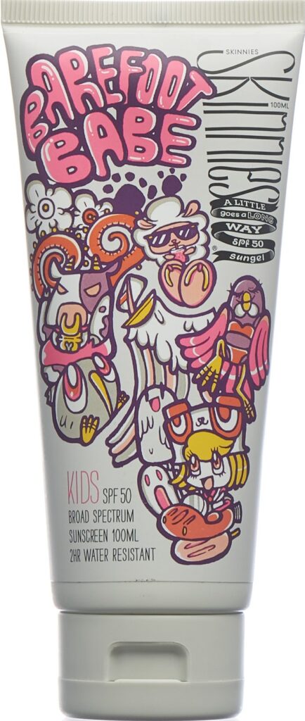 SKINNIES Gel Solaire Kids Barefoot Ba SPF50 100 ml