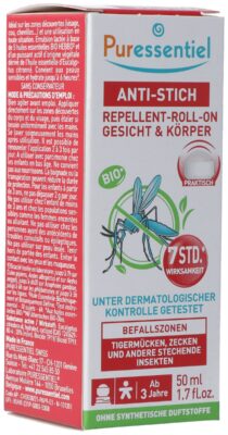 PURESSENTIEL anti-pique roll-on répulsif 50 ml