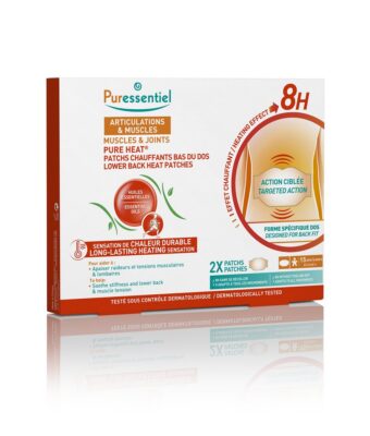PURESSENTIEL patch pure heat arti & muscles 2 pce