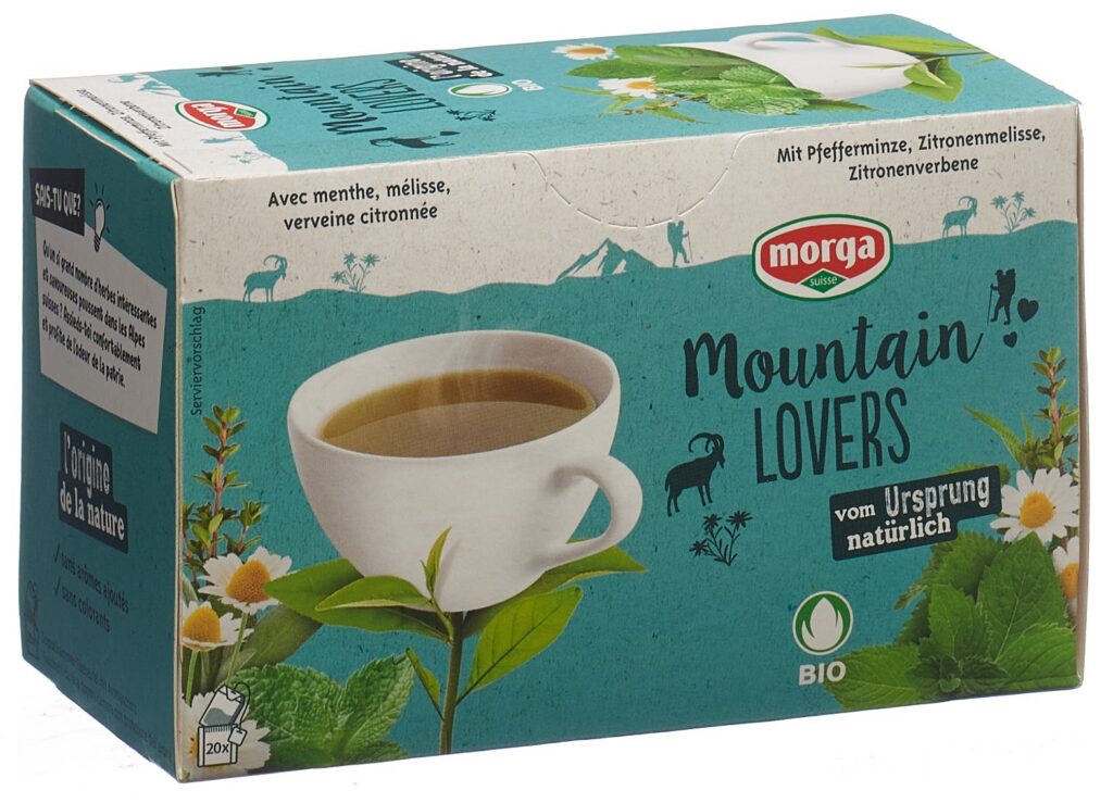 MORGA thé Mountain Lovers a/p bio bourgeon 20 pce