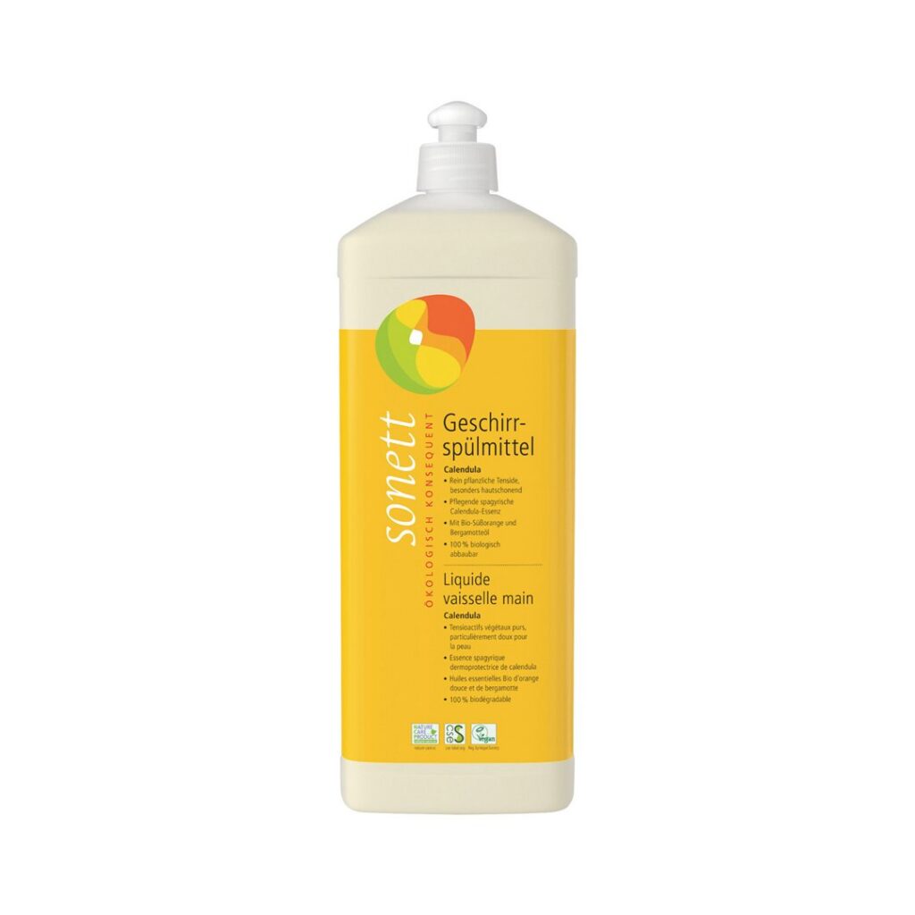SONETT liquide vaisselle calendula recharge 1 lt