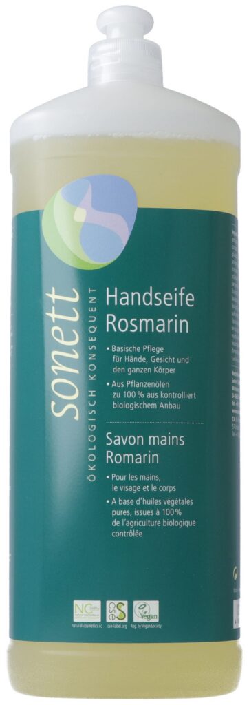 SONETT savon mains romarin recharge 1 lt