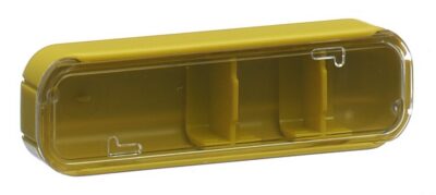 PILBOX Mini distribut médicament 7 j all/fr gris