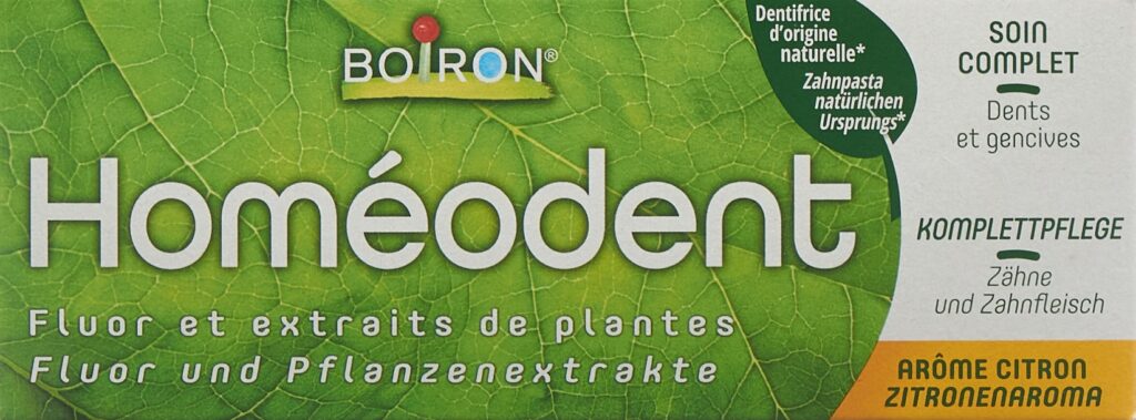 HOMEODENT soin dents gencives citron 75 ml