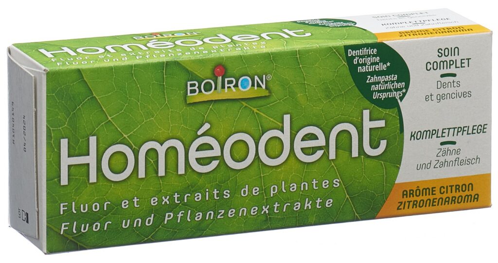 HOMEODENT soin dents gencives citron 75 ml