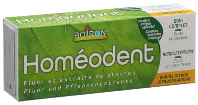 HOMEODENT soin dents gencives citron 75 ml