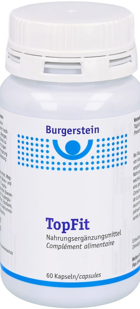 BURGERSTEIN TopFit caps bte 60 pce