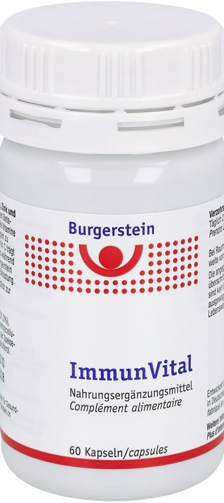 BURGERSTEIN ImmunVital caps bte 60 pce