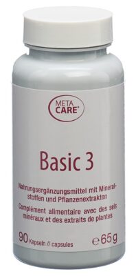 METACARE Basic 3 caps bte 90 pce