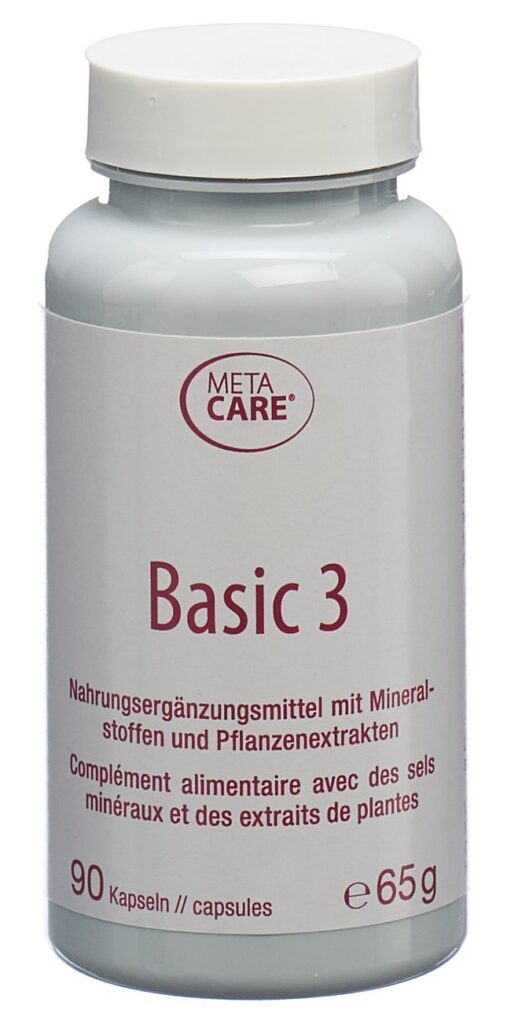 METACARE Basic 3 caps bte 90 pce