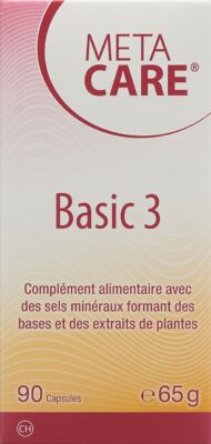 METACARE Basic 3 caps bte 90 pce