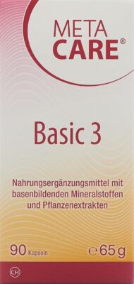 METACARE Basic 3 caps bte 90 pce