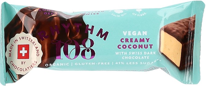 RHYTHM108 dark chocolate bar creamy coco 33 g